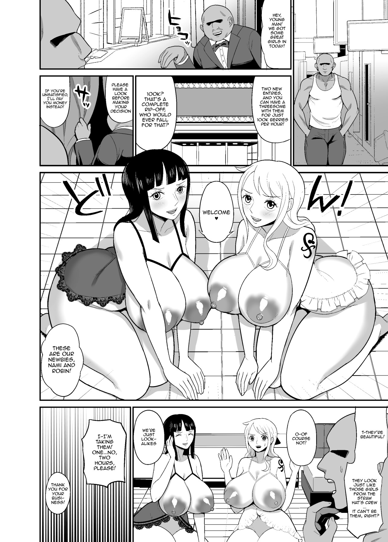 Hentai Manga Comic-The Brothel Island You Can't Leave Until You Earn 100 Million Berries-Read-6